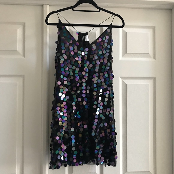 big sequins dress
